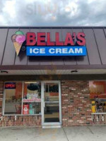 Bella's Ice Cream outside