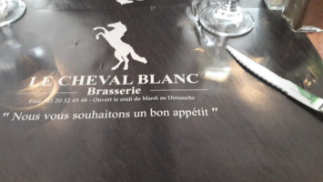 Le Cheval Blanc food