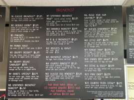 The Grumpy Egg (formally Known As Daylight Donuts) menu