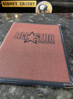 All Star Sports Grill menu