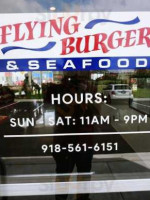 Flying Burger And Seafood outside