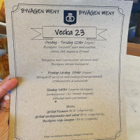 Byvagen 35 Hembageri Cafe menu