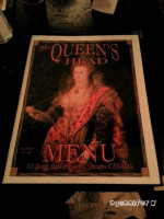 Queens Head Pub menu