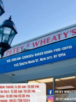 Petey Wheatys menu