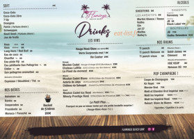 Flamingo menu