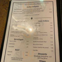 Brady's menu
