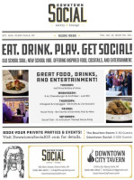Downtown Social menu