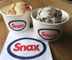 Snax Gourmet Ice Cream Hot Dogs food