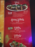 La Mexicana And Grocery menu