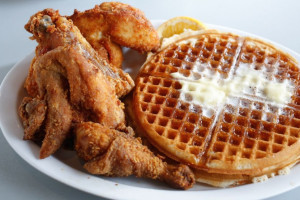 Chicken And Waffles food