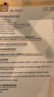 Mezzogaudio Puteca menu