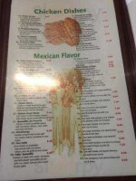 Las Fuentes Mexican menu