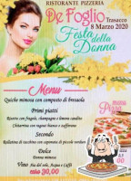 Pizzeria De Foglio food