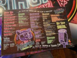A Taste Of Memphis Bbq menu