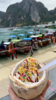 Thailand Natural Coconut Ice Cream outside