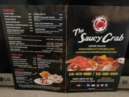 The Saucy Crab menu