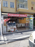 Pizmanger Mangal Fast Food Cafe outside