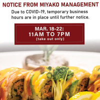 Miyako Japanese Sushi Steakhouse food