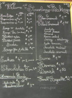 Strawberry Bakery menu