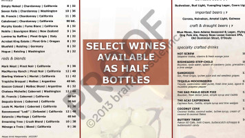 Share Wine Lounge Small Plate Bistro menu