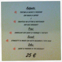 Il Domiziano menu