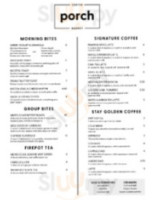 Dawn Cafe Market menu