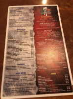 The Rock Grill menu