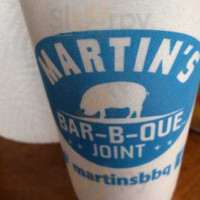 Martin's -b-que Joint food