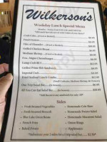 Wilkerson's Seafood inside
