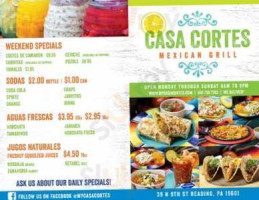 Casa Cortes Mexican Grill food