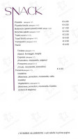 Millannium Caffe menu