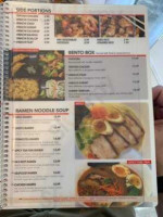 Niji Sushi Grill menu