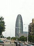 Torre Agbar outside