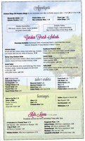Macedon Hills Restrnt menu