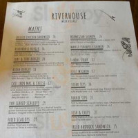 Riverhouse menu