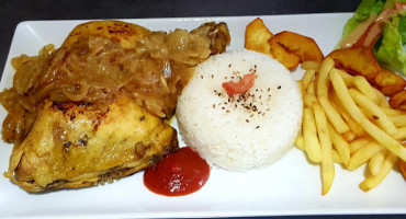 Fifty-fifty Tarbes Plat Africain inside