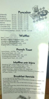 Pancake Farm menu