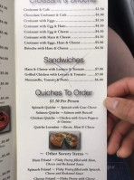 Pierre Michel Authentic French Bakery menu