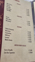 Bogside menu