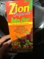Zion Organic Juice food
