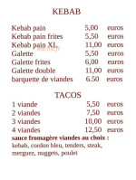Le B Six menu