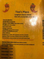 Tivo's menu