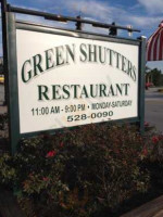 Green Shutters menu