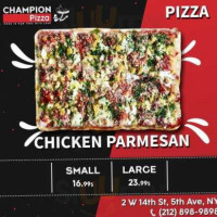 Champion Pizza 5th Ave food