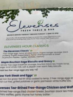 Elevenses Fresh Table food