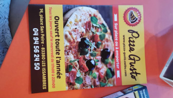 Pizza fanfan menu
