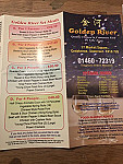 Golden River menu
