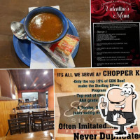 Chopper K Steakhouse food