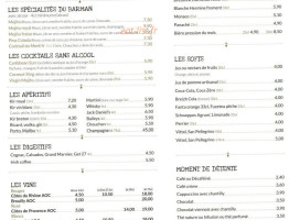 Crêperie Le Menhir menu