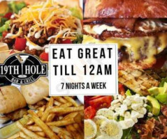 19th Hole Grill food